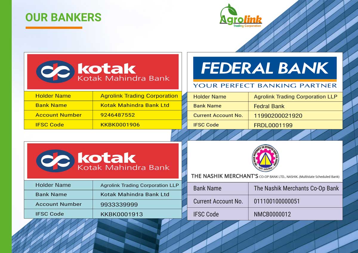 Our Bankers